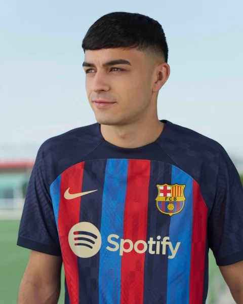 Maillot de Foot FC Barcelone Gavi 6 Tenue Domicile 2022/23
